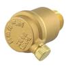 Brass Solar Water Heater Air Vent Valve, Automatic Pressure Release Hot & Cold Water Systems Low Pressure Vessels
