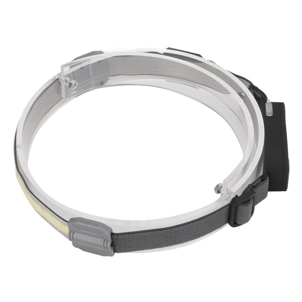 COB Налобный фонарь Мини Перезаряжаемый Портативный USB Налобный фонарь для Велоспорта и Бега на Открытом воздухе