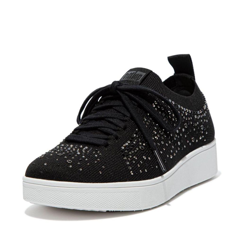 Fit Flop Womens/Ladies Rally Crystal Knitted Trainers