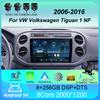 Автомобильный радиоприемник Android 14 Carplay 2K экран мультимедийный проигрыватель для VW Volkswagen Tiguan 1 NF 2006-2016 Автомагнитола стерео 2din головное устройство