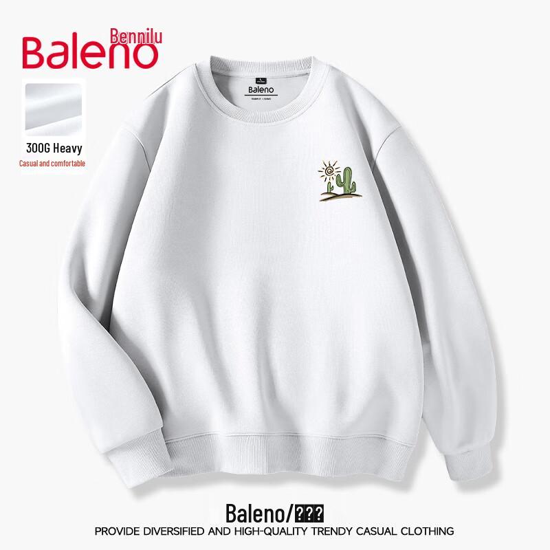 Baleno Men's Round Neck Heavyweight Sweatshirt