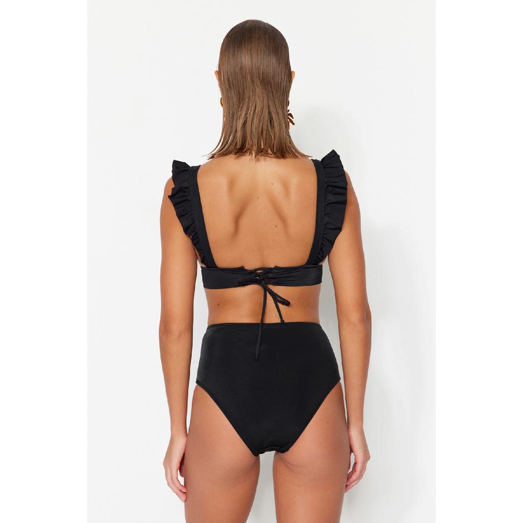 Черные плавки бикини с высокой талией Tbess21ba0057