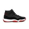 Air 11 Retro 'Bred' 2019 (унисекс) Черные / Белые / Varsity Red Винтажные Баскетбольные Кроссовки 378037 061