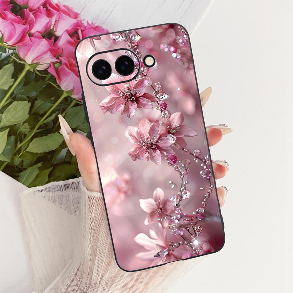 Чехол для Google Pixel 9 Pro Милый Лев Модный Расписной Чехол Мягкий ТПУ Чехол для Телефона Для Google Pixel 9A Pixel9 Pro Задняя Крышка Fundas