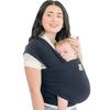 Легкая дышащая переноска-слинг для младенцев 1-3 лет, hands-free, вязаный слинг, цвета: черный, синий, серый, кофейный
