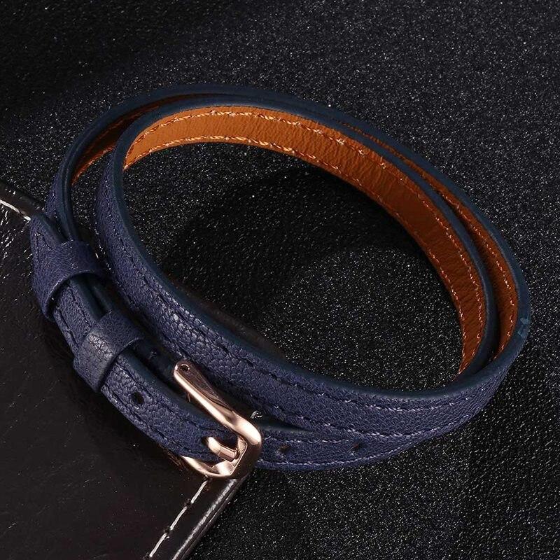 Мужские женские парные кожаные браслеты ювелирные изделия регулируемая длина обертывание кожаный браслет ручной работы браслет подарок