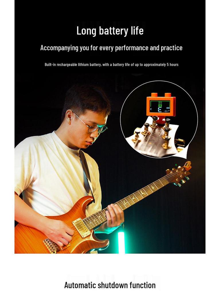 Little Angel WST-570Li Electronic Tuner for Guitar, Bass, and Ukulele