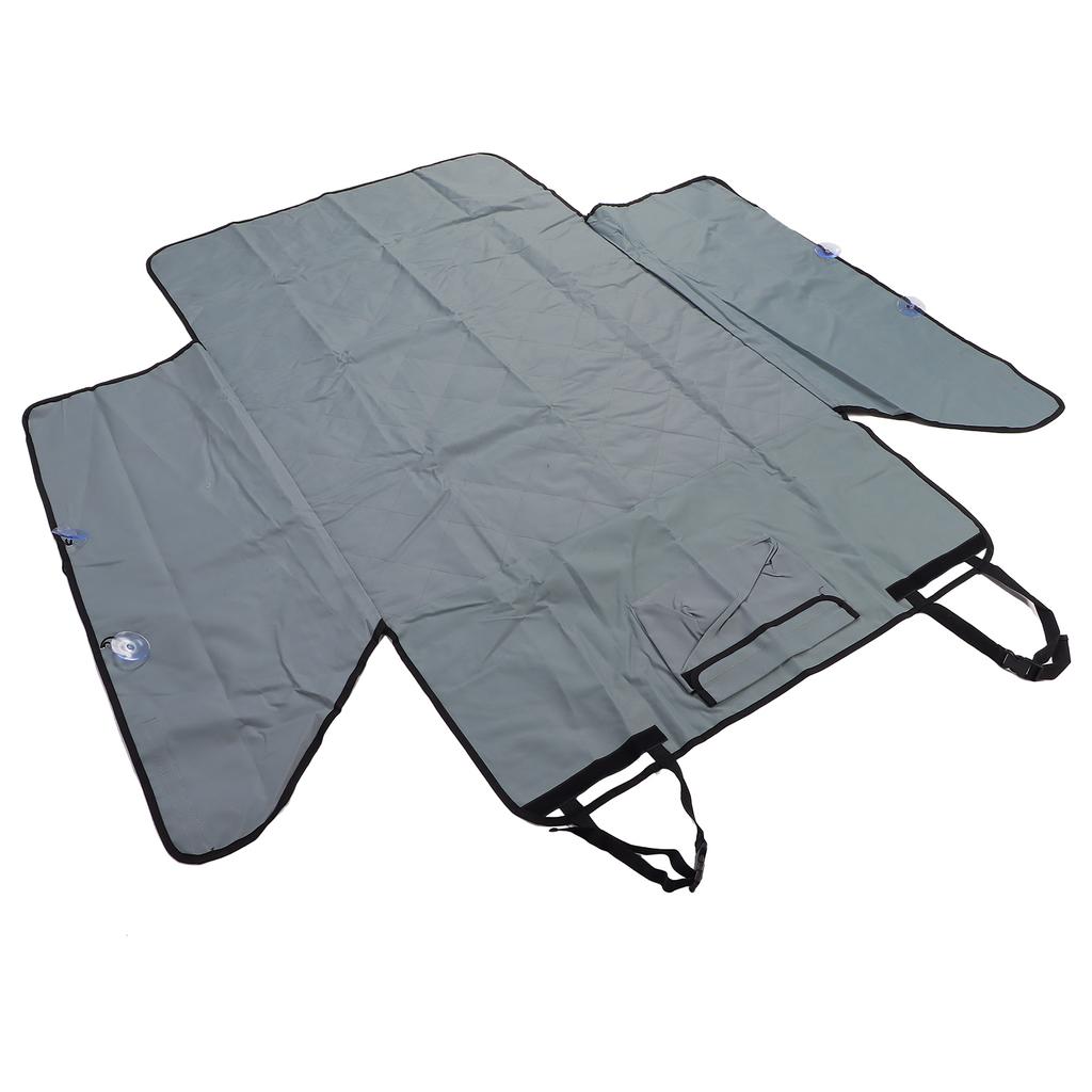 Чехол для сиденья автомобиля для собак из ткани Оксфорд, водонепроницаемый, прочный, быстрая установка, нескользящий, экономит место для собак