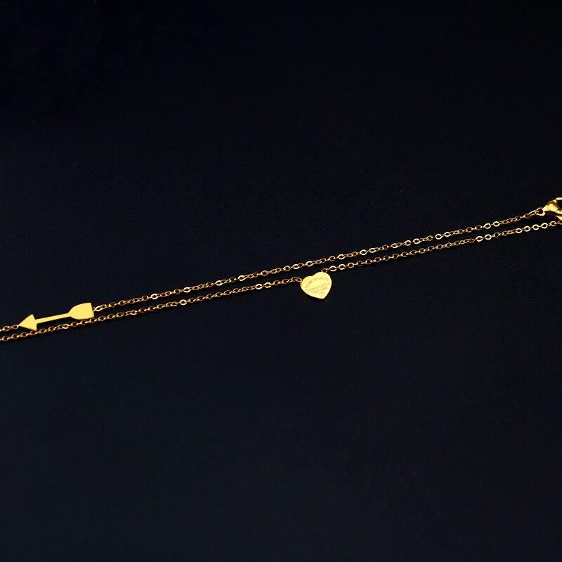 Initial Heart Necklace Women Lock Cross Necklace Charms Paired Pendants For Lp Chain Men Gold Plated Jewelry Gothic Accessorie