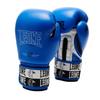 LEONE 1947 Боксерские перчатки Унисекс Наружная часть из коровьей кожи Полиуретановая набивка Застежка на липучке Синий GN208 [ICONIC] 100% (10 унций) [Подлинный продукт]