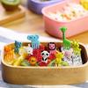 10pcs Bento Kawaii Animal Food Fruit Picks Forks Lunch Box Accessory Decor Tool