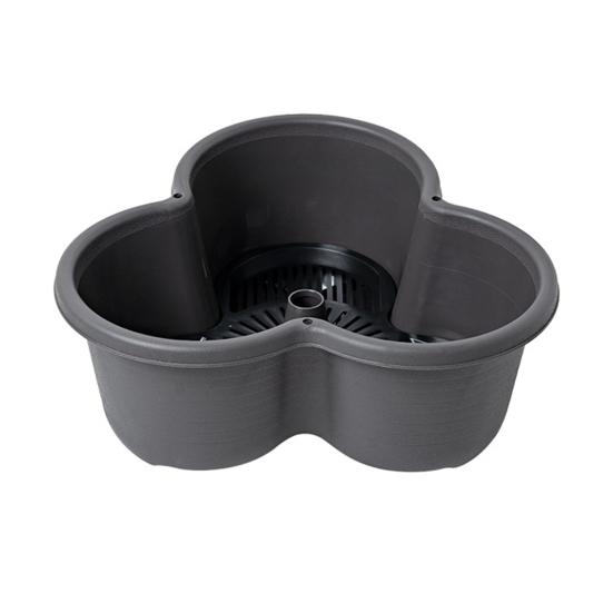 Многоярусный цветочный горшок, вертикальная садовая кашпо с дренажем для воды, многоярусный поддон на колесиках для выращивания овощей и суккулентов