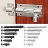 Various Sizes Aluminum Zinc Zinc Alloy Gate Safety Gate Lock Cabinet lock Barrel Bolt Anti-theft Lock