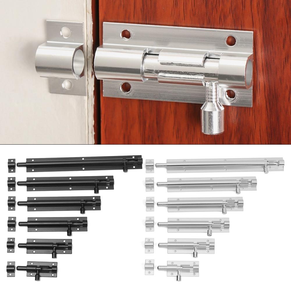Various Sizes Aluminum Zinc Zinc Alloy Gate Safety Gate Lock Cabinet lock Barrel Bolt Anti-theft Lock