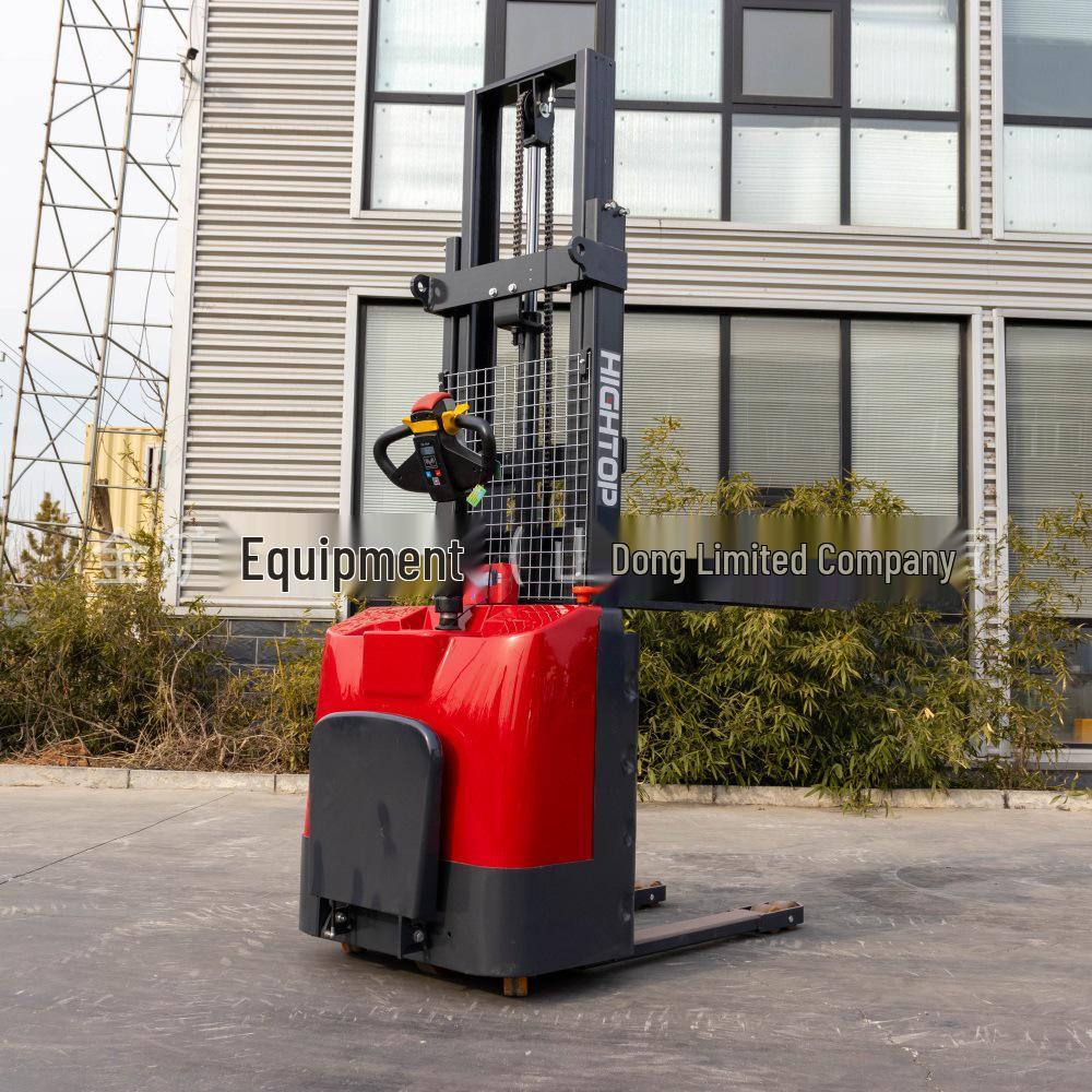 Compact Electric Hydraulic Stacker for Workshop and Wharf Handling