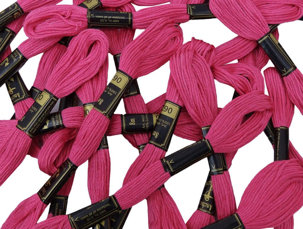 IBA Indianbeautifulart Твердые ручные стежки Швейные мотки Многожильные хлопчатобумажные нитки для вышивания