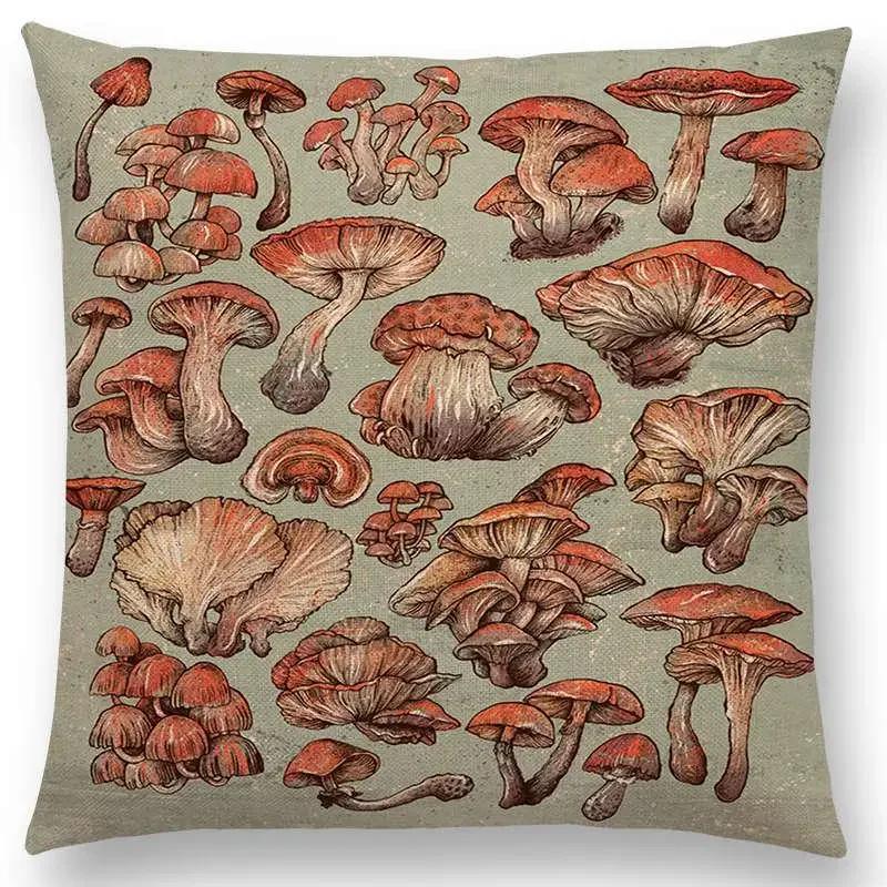 Наволочка для дивана с изображением птицы темного авгурия, трехглазого ворона, стимпанк-колибри, ночной принцессы, льва и совы