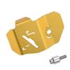 LEDISHUN - Fluid Tank Protector for Honda Ducks 125 Monkey 125 (Gold)