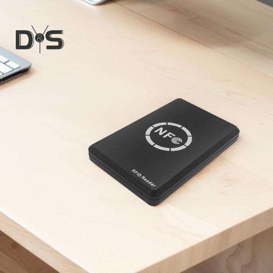 Копировальный аппарат для смарт-карт контроля доступа с USB-подключением, простой в использовании дубликатор карт 250 кГц/125 кГц, зашифрованный декодер карт