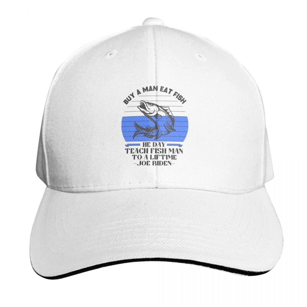 Buy A Unisex Eat Fish Baseball Cap Sunhat Visor party Hat Hat Luxury Brand Caps For Women Unisexs