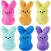 153 см Милые Плюшевые Игрушки Кролики Easter Peeps Мультяшные Кролики Мягкие Мягкие Игрушки Животные Домашний Декор Кавайные Подарки-Кролики