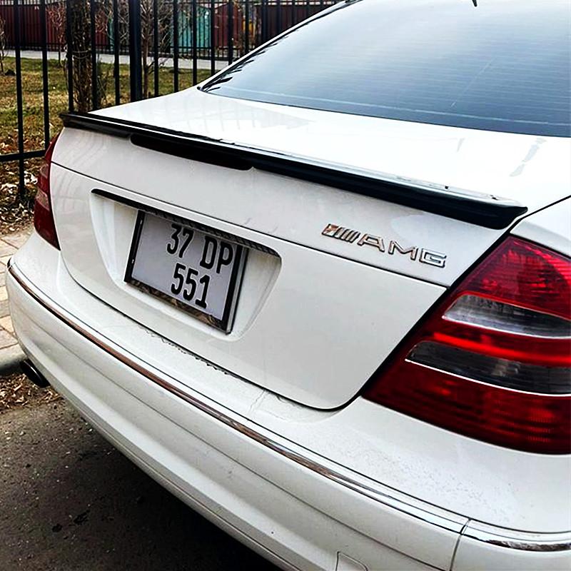 Для 2002-2009 Mercedes Benz E-Class W211 E180 200 260 300 320 240 230 280 35 Задний багажник Спойлер Крылья Тюнинг Аксессуары