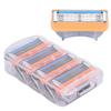 2025 New 4pcs Professional Replacem Fudione 5 Layers Shaving Razor Blades