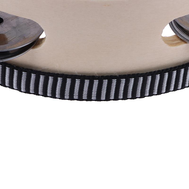 1 шт. 15 см деревянный бубен детский ручной барабан ударные музыкальные инструменты игрушки для детей развивающие игрушки