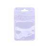 100pcs Macaroon Candy Colors Jewelry Bags For Necklace Earrings Ring Hair Clip Travel Plastic Jewelry Package Storage Bag