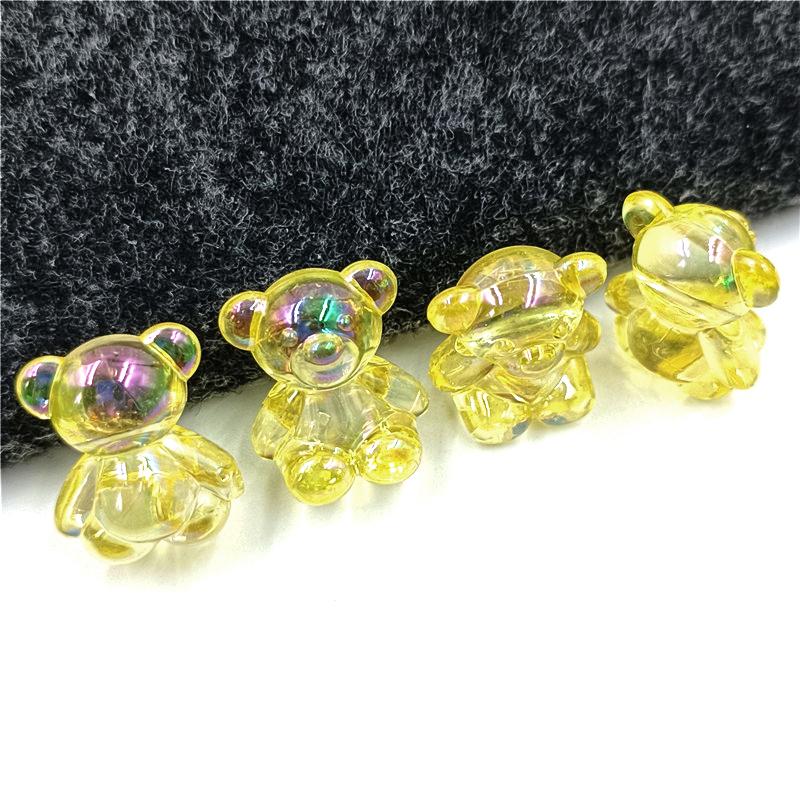 Ожерелье-браслет «сделай сам» для 10 шт. изготовления ювелирных изделий AB свободные бусины оптом кулон бусины «кролик-медведь»