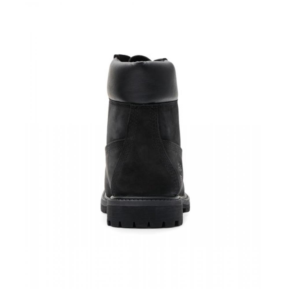 Timberland Women S 6 Inch Premium Waterproof bootS Black Nubuck 8658a 001