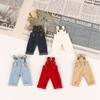 Mini Jeans Overalls Rompers Doll Clothes Accessories Doll Clothes Dress Up Toys For 1/12 Doll Ob11 Doll