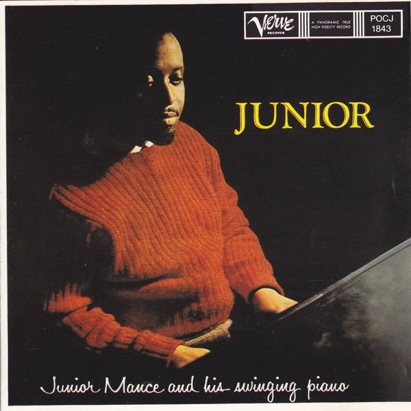 CD JUNIOR MANCE Junior POCJ1843 Verve Records 1990 Japan ObiJazz Used