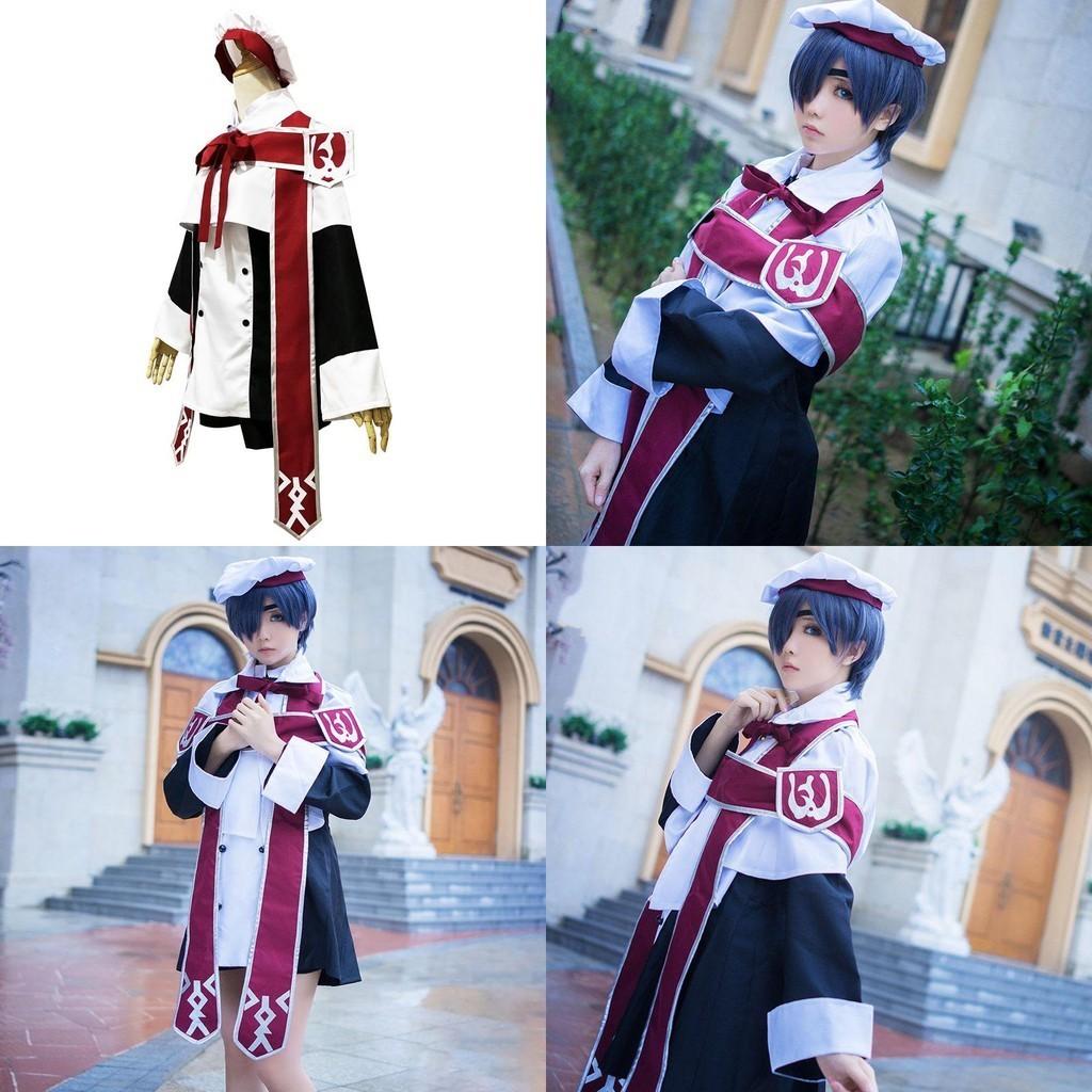 Премиальное аниме «Темный дворецкий» платье Сиэля Фантомхайва костюм для косплея с идеальными швами