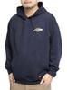 Dickies GENUINE Men's Plus Size Pullover Hoodie with Puffy Jacquard Fleece Sweatshirt, Size 4L, Navy (67)