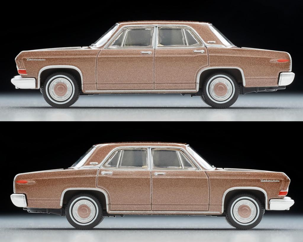 TOMYTEC Tomica Limited Vintage Mitsubishi Debonair Коричневый Модель 1964 года 1/64 LV-42c (Законченный)
