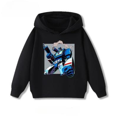 Детское аниме худи «Трансформеры», Теплое и удобное худи для осени и зимы, Модный и универсальный топ