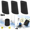 Wet/ Dry Filter Filter Accessories Black Replacement Reusable Vacuum Cleaner Parts 3PCS Garden Kitchen Good New