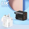 Быстрое зарядное устройство 240 Вт с 8 портами USB C и USB-хабом для зарядки нескольких устройств Компактная зарядная станция Корпус из АБС-пластика