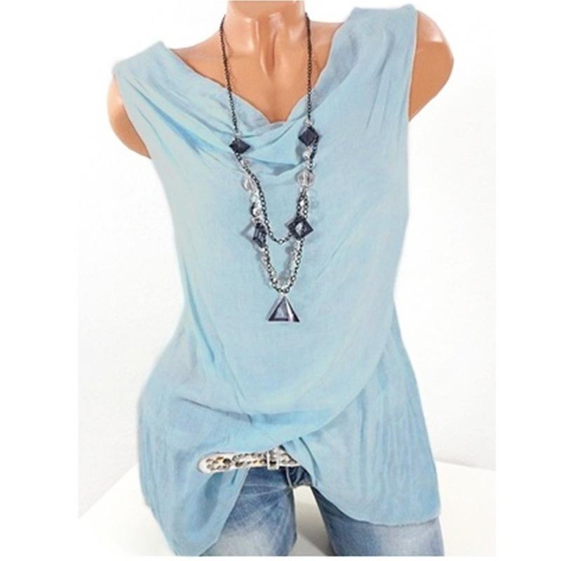 Женская повседневная майка-топ без рукавов премиального качества для непринужденного летнего стиля