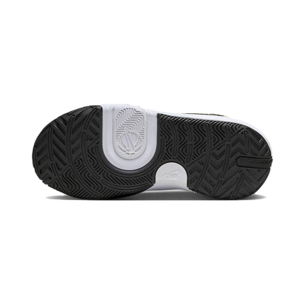 Nike Team Hustle D11 PreSchool 'Black Metallic Gold' (Unisex) Black / White / Metallic Gold Kids' Basketball Shoes DV8994 004
