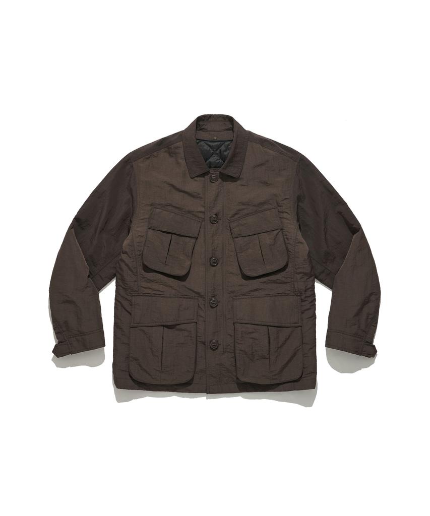 Helement Easy Detachable Padded Jacket (Brown)