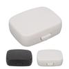 Hearing Aids Case Large Capacity Portable Quadrate Black Hearing Aids Storage Box for Home Outdoor T