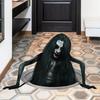 3D наклейки на пол и стену, страшный призрак, съемный декор для интерьера на Хэллоуин, страшная атмосфера, жуткий декор для вечеринки в баре
