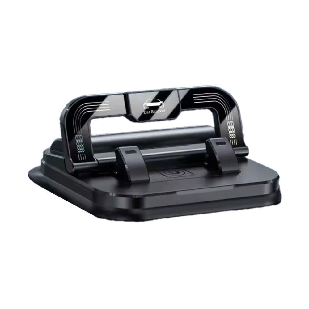 PC+ABS Silicone Vehicle Mobile Phone Holder 360 Degree Rotatable Dashboard Mount Vehicle Interior