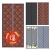 Magnetic Thermal Door Curtain Heavy Duty Insulated Door Cover Magnet Closure Windproof Soundproof Door Curtain for Entrance Insulation Patio Door