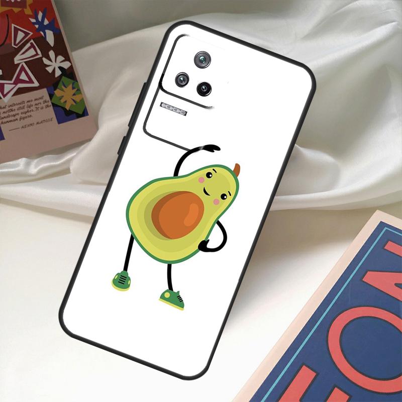 Чехол Avocado Yoga Funny Pattern для Xiaomi 14 13 Ultra 12 Lite 11T 12T 13T Pro POCO M6 X3 X5 X6 Pro F3 F5 M5s