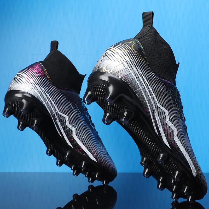 35-47 унисекс футбольные бутсы большого размера мужские футбольные бутсы для особых детей AG детские тренировочные футбольные бутсы для соревнований