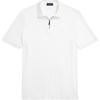 Polo Solid Logo Slim Fit рубашка поло с коротким рукавом мужские топы белые 710941488-002