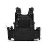 Vest Quick Release Lightweight Laser Cut Vest Black Gear Carry Vests